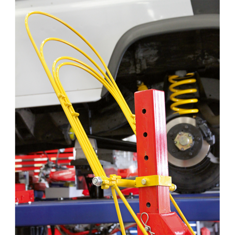 Coil Spring Compressor Restraint System | Pipe Manufacturers Ltd..