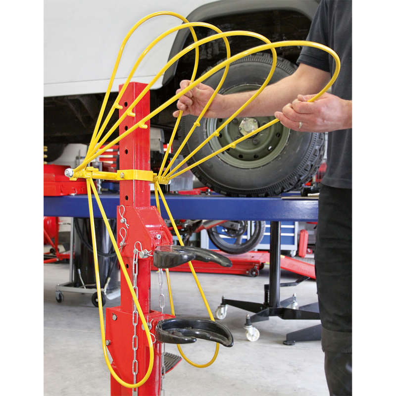 Coil Spring Compressor Restraint System | Pipe Manufacturers Ltd..