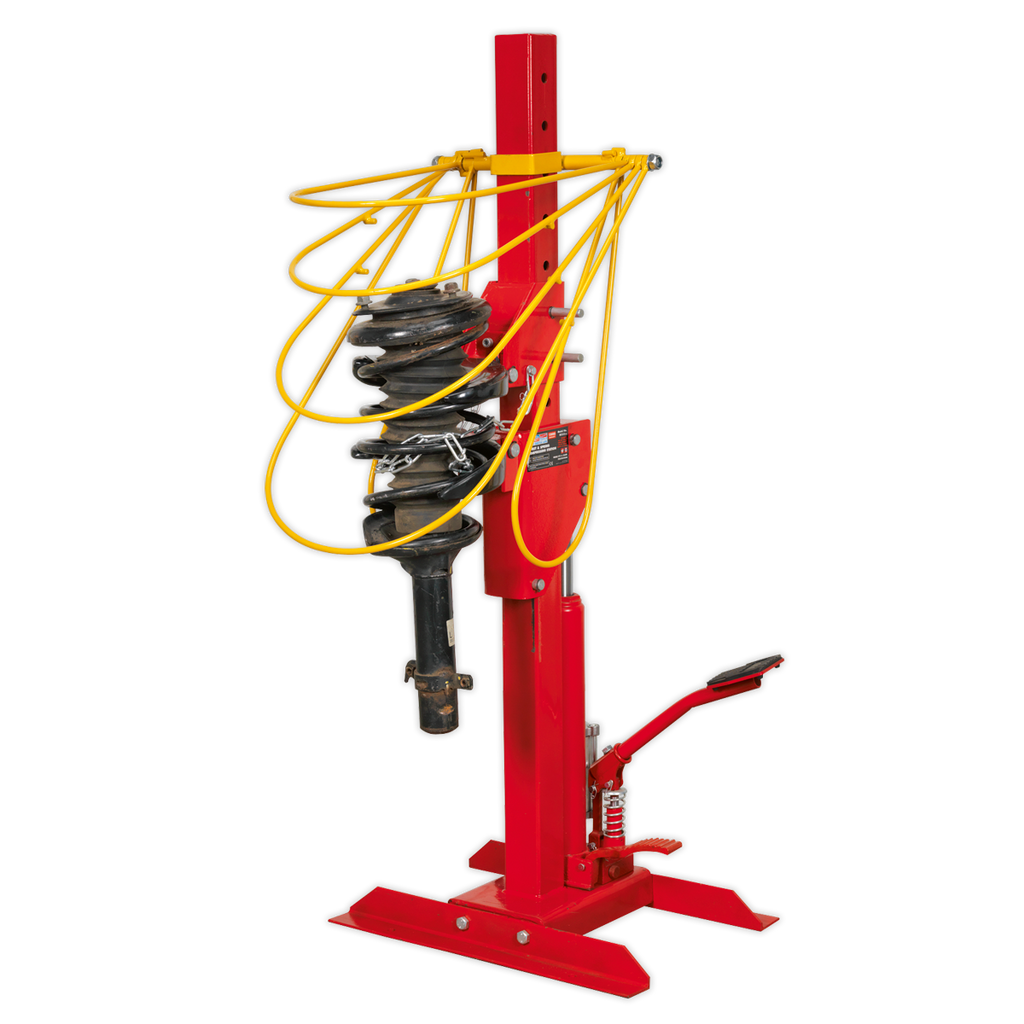 Coil Spring Compressor Restraint System