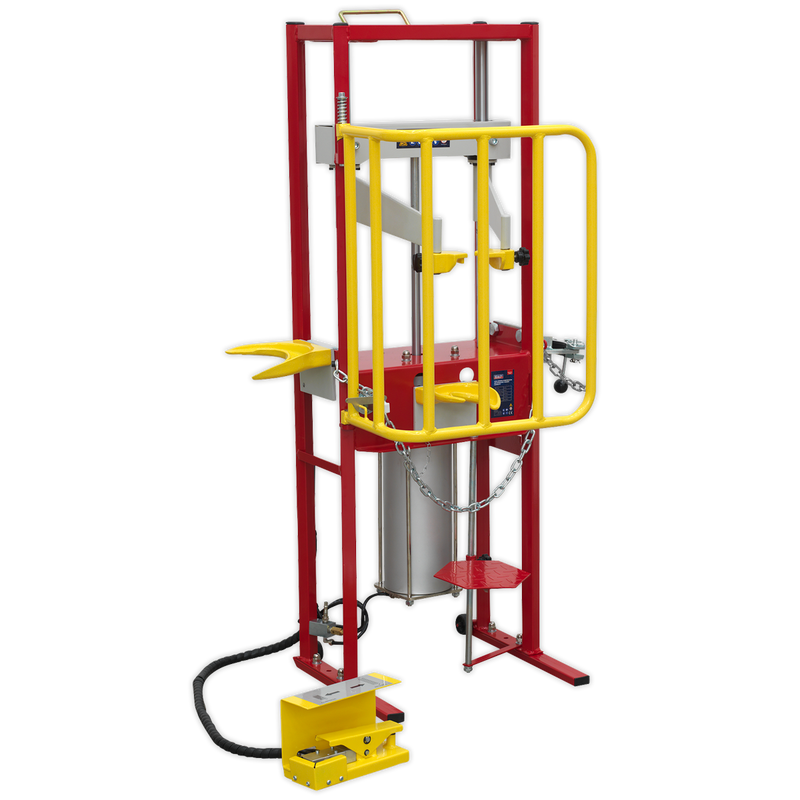 Coil Spring Compressor - Air Operated 1000kg | Pipe Manufacturers Ltd..