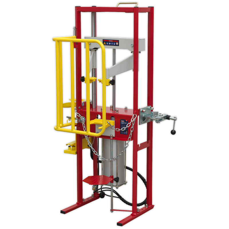 Coil Spring Compressor - Air Operated 1000kg | Pipe Manufacturers Ltd..