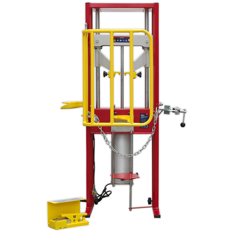 Coil Spring Compressor - Air Operated 1000kg | Pipe Manufacturers Ltd..