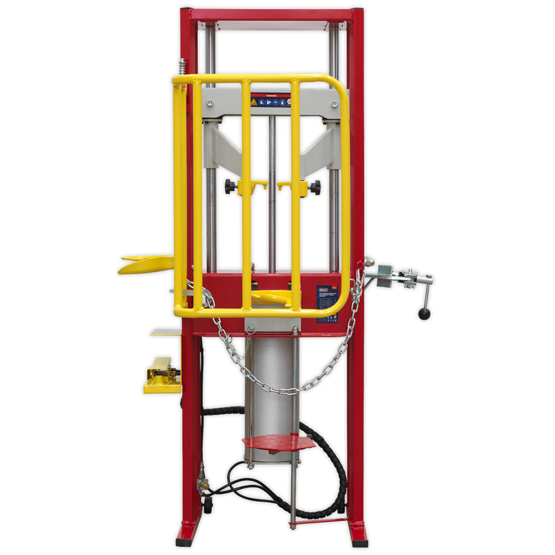 Coil Spring Compressor - Air Operated 1000kg | Pipe Manufacturers Ltd..
