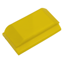 Sanding Block Rectangle Hook-and-Loop 125 x 70mm | Pipe Manufacturers Ltd..