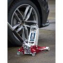 Trolley Jack 1.5tonne Low Entry Aluminium Rocket Lift | Pipe Manufacturers Ltd..