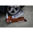 Trolley Jack 1.8tonne Low Entry Aluminium Rocket Lift | Pipe Manufacturers Ltd..