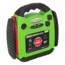 RoadStart¨ Emergency Jump Starter 12V 900 Peak Amps Hi-Vis Green | Pipe Manufacturers Ltd..