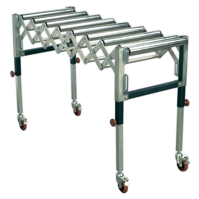 Adjustable Roller Stand 450-1300mm 130kg Capacity | Pipe Manufacturers Ltd..