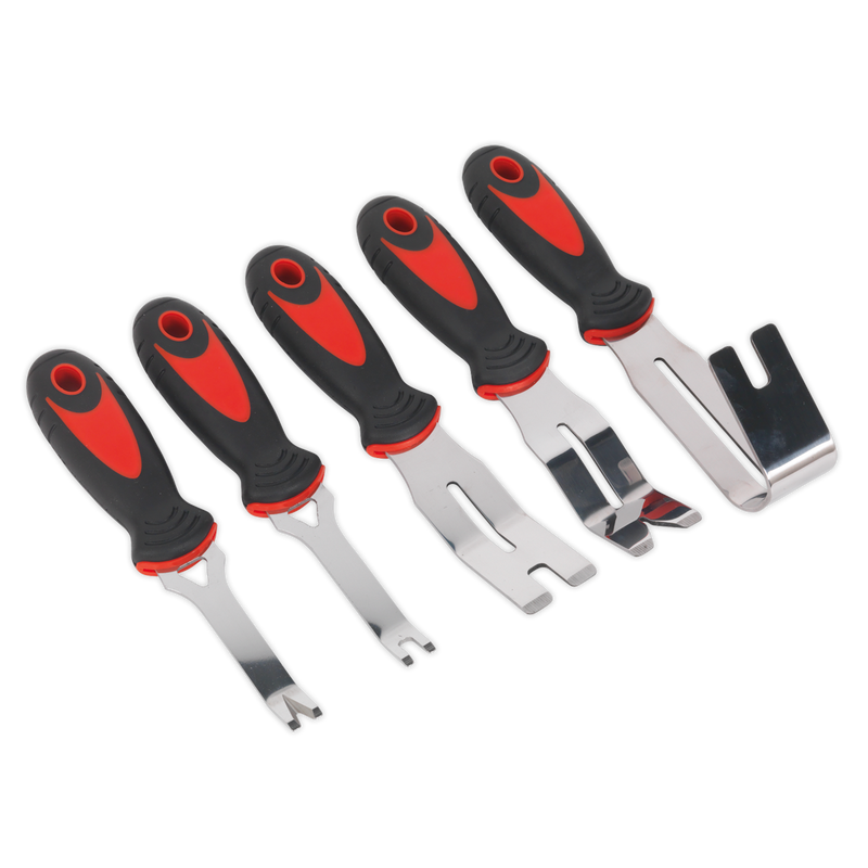 Door Panel & Trim Clip Removal Tool Set 5pc | Pipe Manufacturers Ltd..