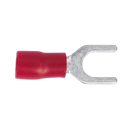 Easy-Entry Fork Terminal ¯5.3mm (2BA) Red Pack of 100 | Pipe Manufacturers Ltd..