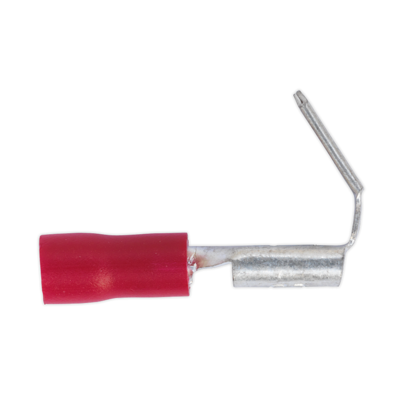 Piggy-Back Terminal 6.3mm Red Pack of 100 | Pipe Manufacturers Ltd..