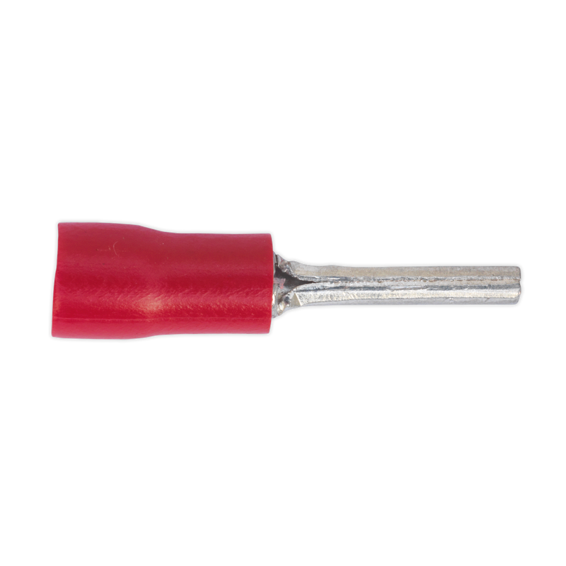 Easy-Entry Pin Terminal 12 x ¯1.9mm Red Pack of 100 | Pipe Manufacturers Ltd..