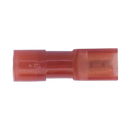 Fully Insulated Terminal 2.8mm Female Red Pack of 100 | Pipe Manufacturers Ltd..