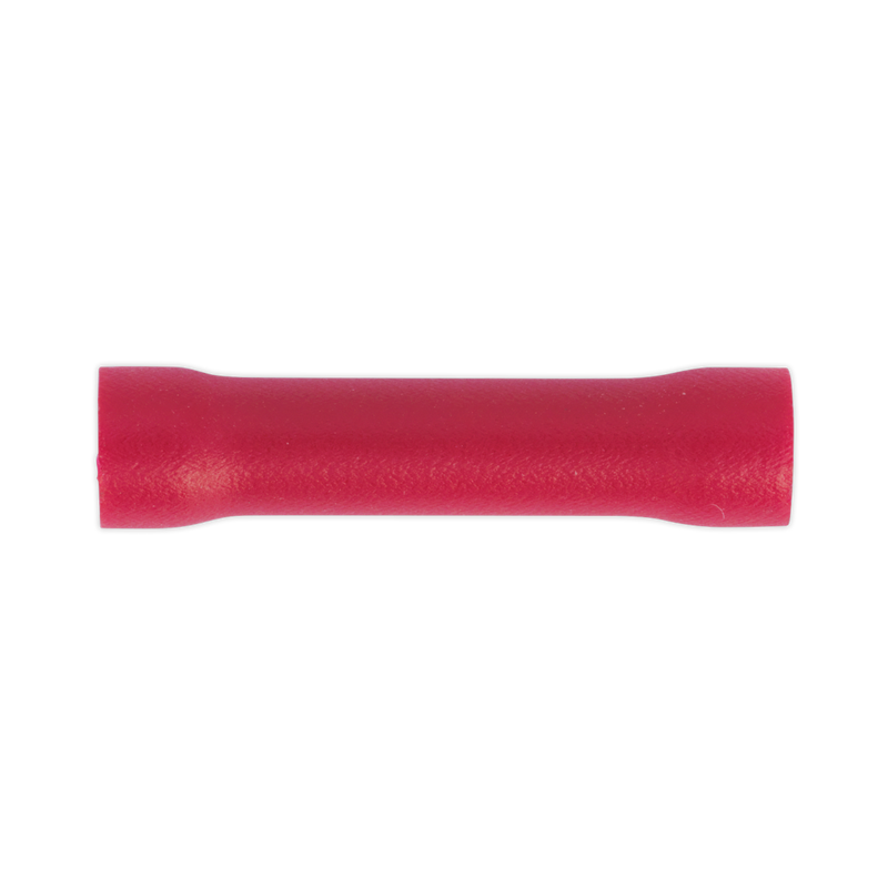 Butt Connector Terminal ¯3.3mm Red Pack of 100 | Pipe Manufacturers Ltd..
