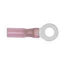 Heat Shrink Ring Terminal ¯5.3mm Red Pack of 25 | Pipe Manufacturers Ltd..