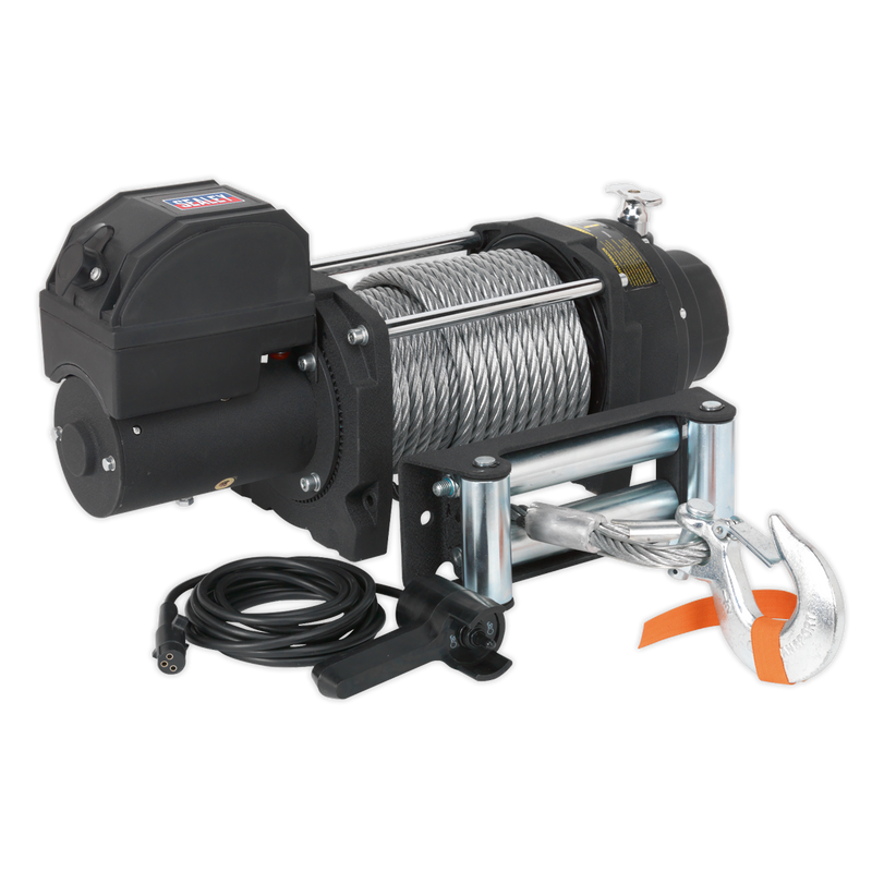 Recovery Winch 8180kg (18000lb)Line Pull 12V Industrial | Pipe Manufacturers Ltd..