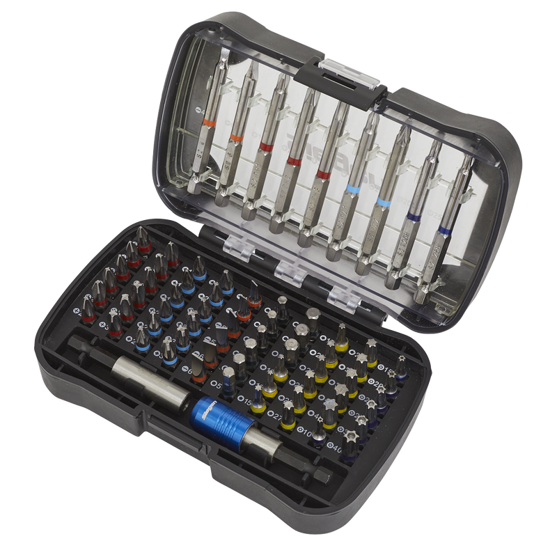 Power Tool Bit Set 71pc Colour-Coded S2 | Pipe Manufacturers Ltd..