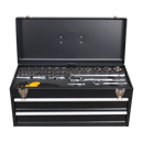 Portable Tool Chest 2 Drawer with 90pc Tool Kit | Pipe Manufacturers Ltd..