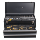 Portable Tool Chest 2 Drawer with 90pc Tool Kit | Pipe Manufacturers Ltd..