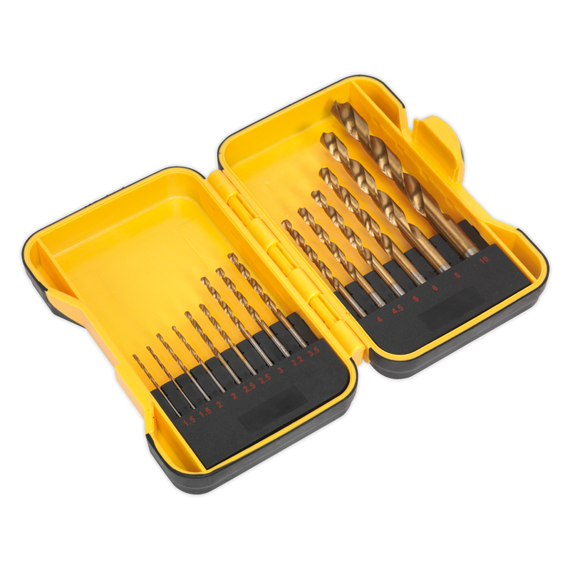 HSS Roll Forged Drill Bit Set 15pc | Pipe Manufacturers Ltd..