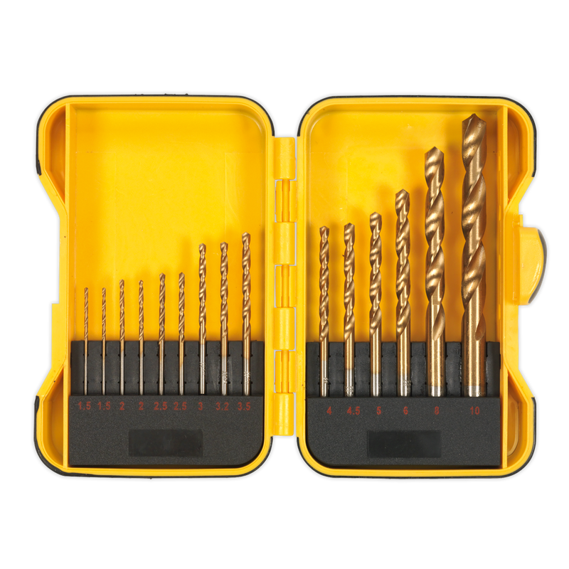 HSS Roll Forged Drill Bit Set 15pc | Pipe Manufacturers Ltd..