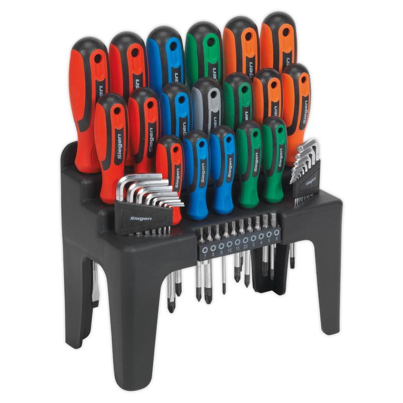 Screwdriver, Hex Key & Bit Set 44pc | Pipe Manufacturers Ltd..