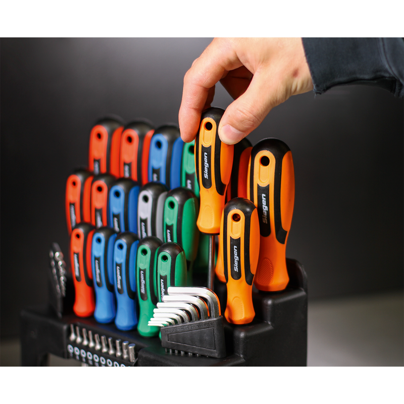Screwdriver, Hex Key & Bit Set 44pc | Pipe Manufacturers Ltd..