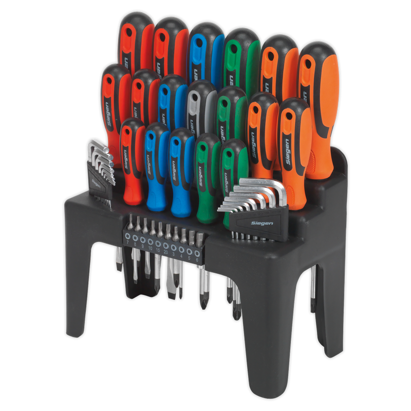 Screwdriver, Hex Key & Bit Set 44pc | Pipe Manufacturers Ltd..