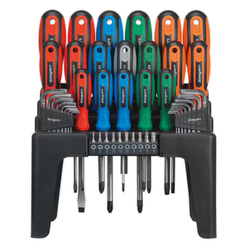 Screwdriver, Hex Key & Bit Set 44pc | Pipe Manufacturers Ltd..