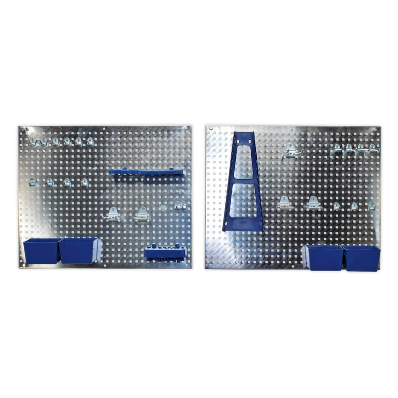 Wall Storage Pegboard Set 34pc | Pipe Manufacturers Ltd..