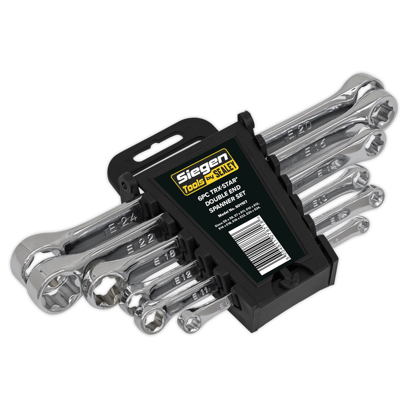 TRX-Star* Double End Spanner Set 6pc | Pipe Manufacturers Ltd..