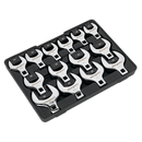 Crow's Foot Open End Spanner Set 14pc 1/2"Sq Drive Metric | Pipe Manufacturers Ltd..