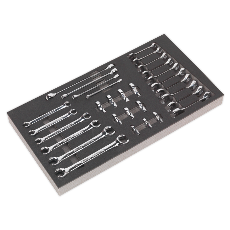 Tool Tray with Specialised Spanner Set 30pc - Metric | Pipe Manufacturers Ltd..