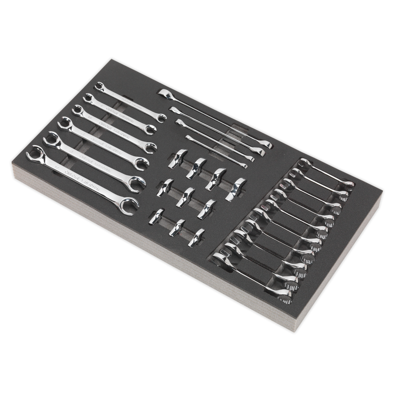 Tool Tray with Specialised Spanner Set 30pc - Metric | Pipe Manufacturers Ltd..