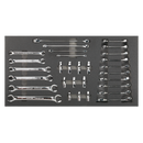 Tool Tray with Specialised Spanner Set 30pc - Metric | Pipe Manufacturers Ltd..