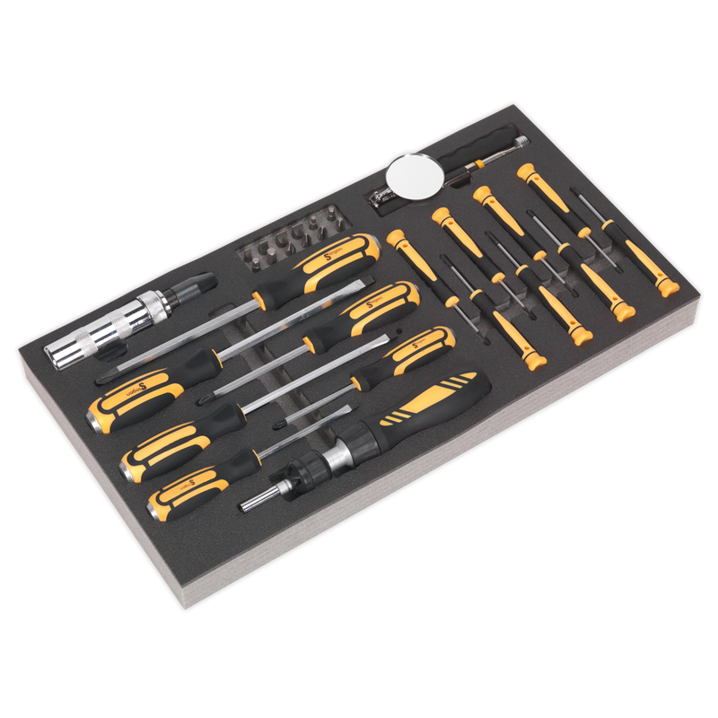 Tool Tray with Screwdriver Set 36pc | Pipe Manufacturers Ltd..