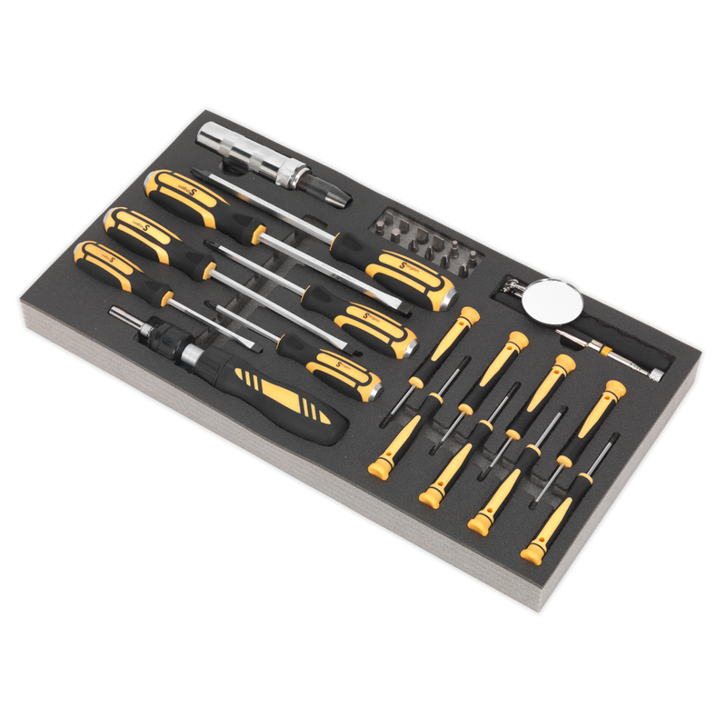 Tool Tray with Screwdriver Set 36pc | Pipe Manufacturers Ltd..