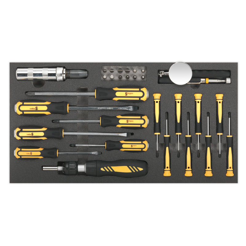 Tool Tray with Screwdriver Set 36pc | Pipe Manufacturers Ltd..