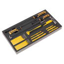 Tool Tray with Pry Bar, Hammer & Punch Set 23pc | Pipe Manufacturers Ltd..