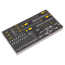 Tool Tray with Tap & Die, File & Caliper Set 48pc | Pipe Manufacturers Ltd..