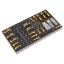 Tool Tray with Hook & Scraper Set 18pc | Pipe Manufacturers Ltd..