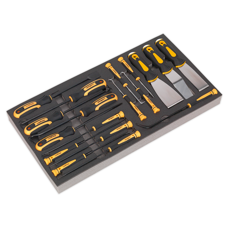 Tool Tray with Hook & Scraper Set 18pc | Pipe Manufacturers Ltd..