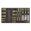 Tool Tray with Hook & Scraper Set 18pc | Pipe Manufacturers Ltd..