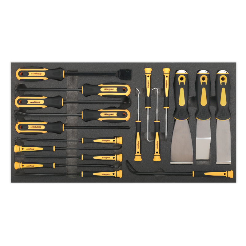 Tool Tray with Hook & Scraper Set 18pc | Pipe Manufacturers Ltd..