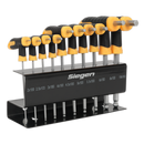 Ball-End Hex Key Set 10pc T-Handle Metric | Pipe Manufacturers Ltd..