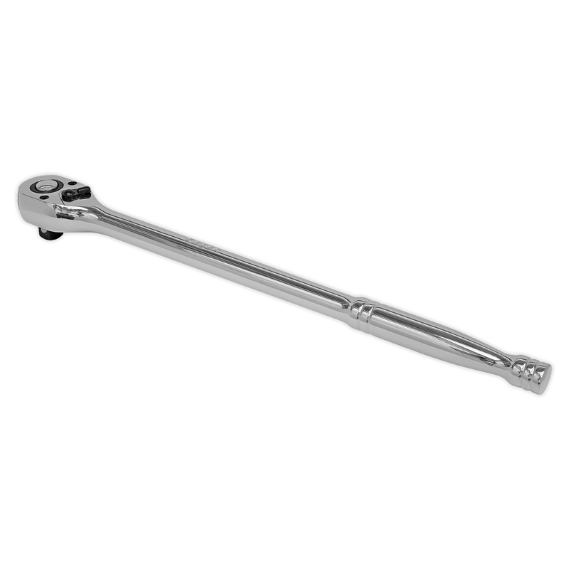 Ratchet Wrench Long Pattern 375mm 1/2"Sq Drive Pear-Head Flip Reverse | Pipe Manufacturers Ltd..