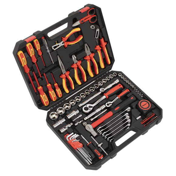 Electrician's Tool Kit 90pc | Pipe Manufacturers Ltd..