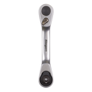 1/4"Hex x 1/4"Sq Drive Micro Ratchet Bit Driver/Wrench