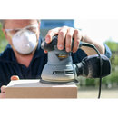 Dual Action Palm Sander ¯125mm 240W/230V | Pipe Manufacturers Ltd..