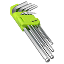 9pc Long Ball-End Hex Key Set - Imperial